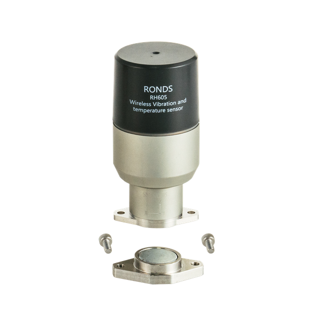 RH605 Wireless Triaxial Vibration & Temperature Sensor